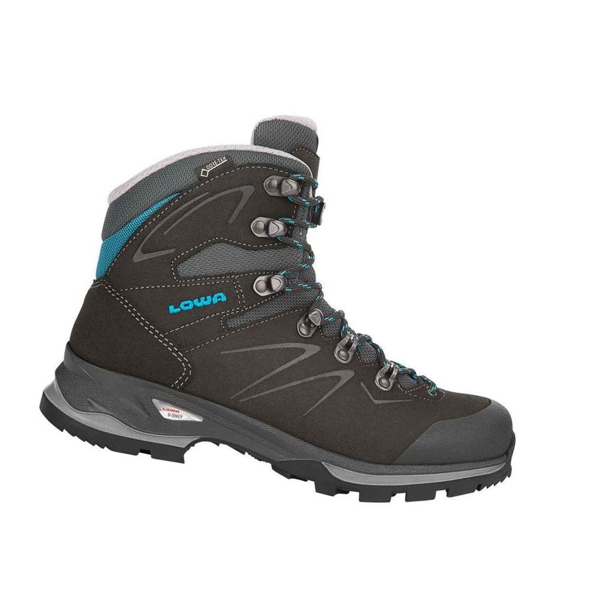 Botas Montaña Lowa Badia GTX WS Mujer Azules | 74908-OZQG