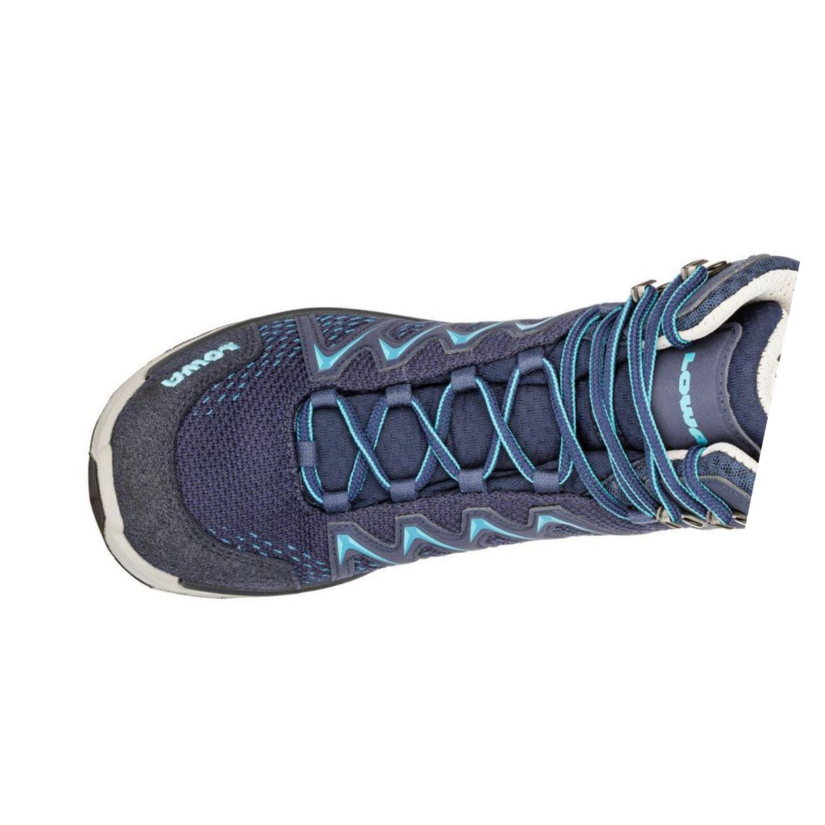 Botas Montaña Lowa Innox Pro GTX Mid WS Mujer Azul Marino Turquesa | 10476-DHGY