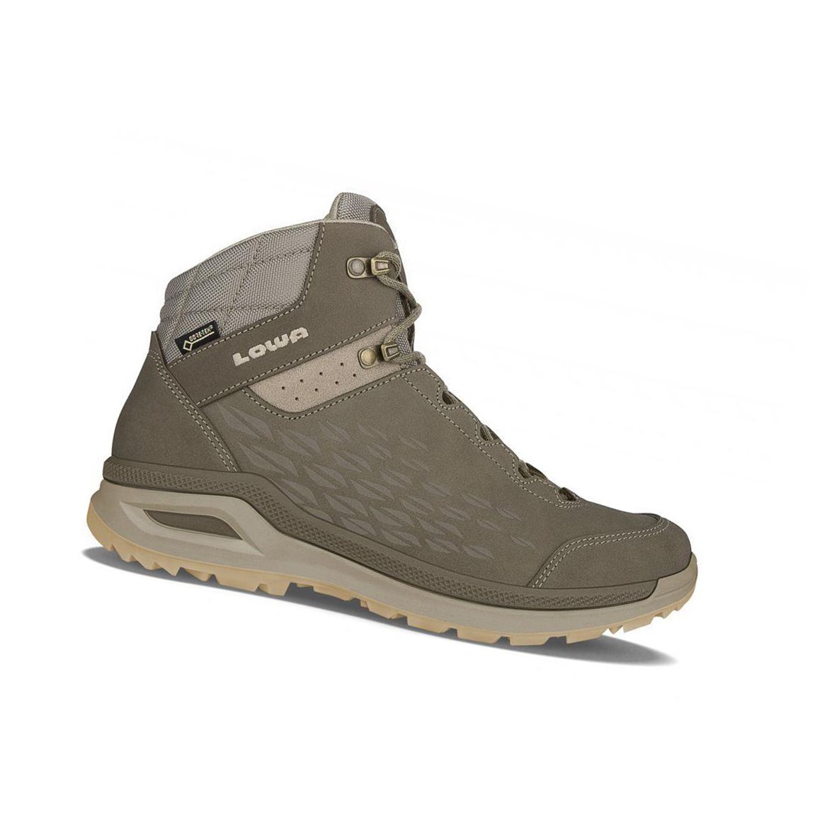 Botas Montaña Lowa Locarno GTX QC WS Mujer Taupe / Stone | 51789-RSMY