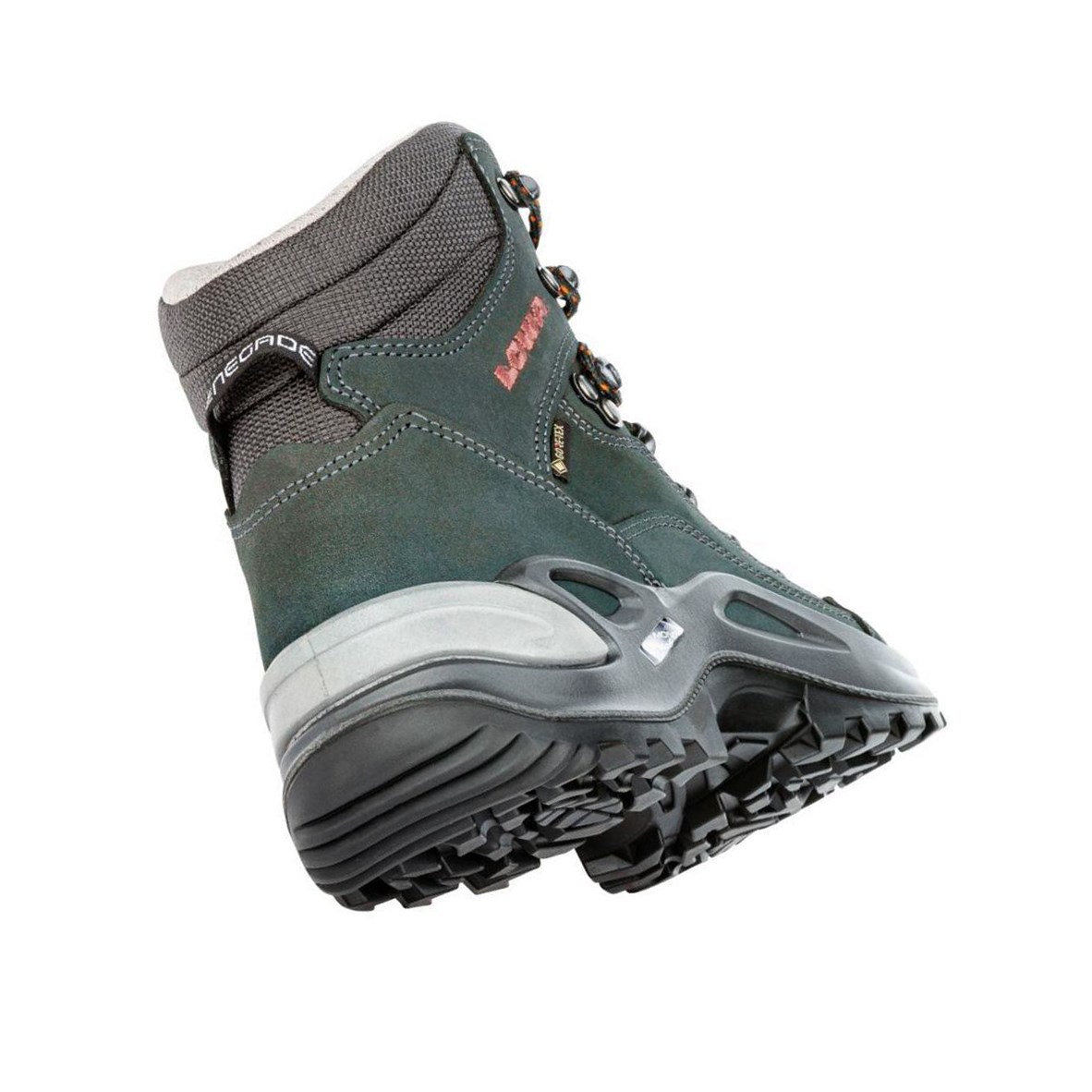 Botas Montaña Lowa Renegade GTX Mid WS Mujer Anthracite / Mandarin | 06874-BCEQ