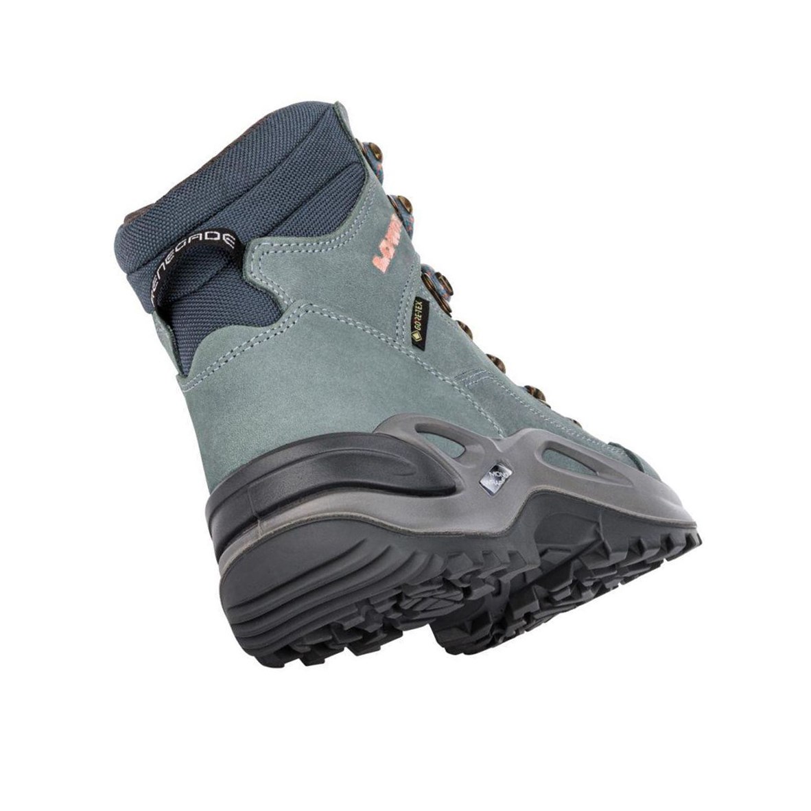 Botas Montaña Lowa Renegade GTX Mid WS Mujer Iceblue / Salmon | 80365-DJNK