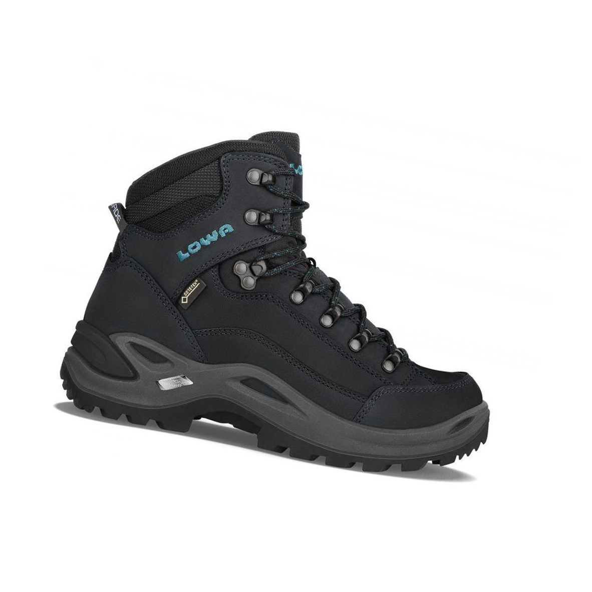 Botas Montaña Lowa Renegade GTX Mid WS W Mujer Turquesa | 98543-BIGY