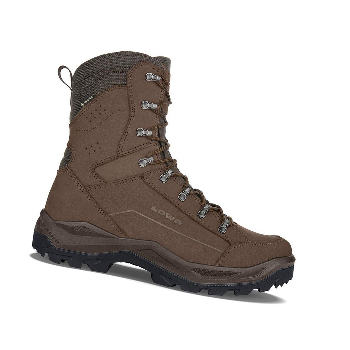 Botas Montaña Lowa Renegade II N GTX Hi TF Hombre Marrones Oscuro | 21605-JQOC