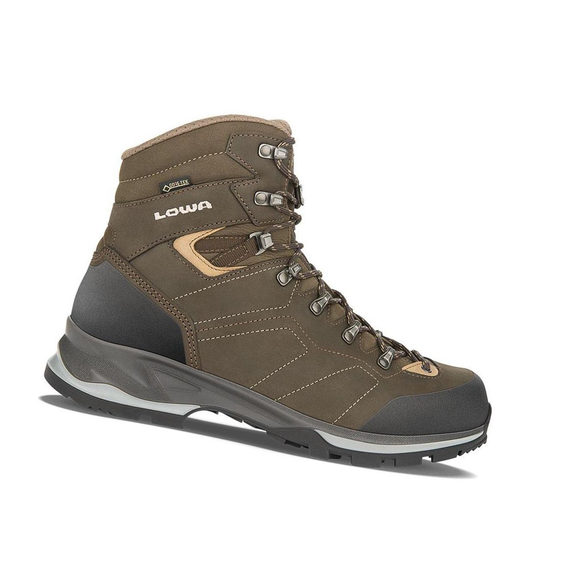 Botas Montaña Lowa Santiago GTX Hombre Beige | 62097-ZAMK