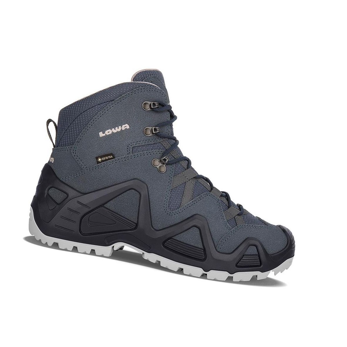 Botas Montaña Lowa Zephyr GTX Mid Hombre Azules | 70983-CSLX