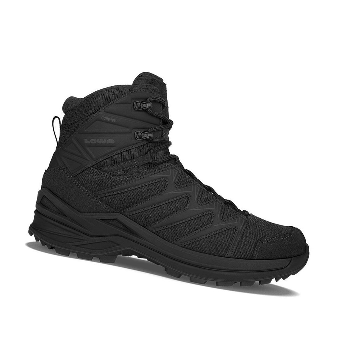 Botas Tácticas Lowa Innox Pro GTX Mid TF Hombre Negras | 53160-OEJN