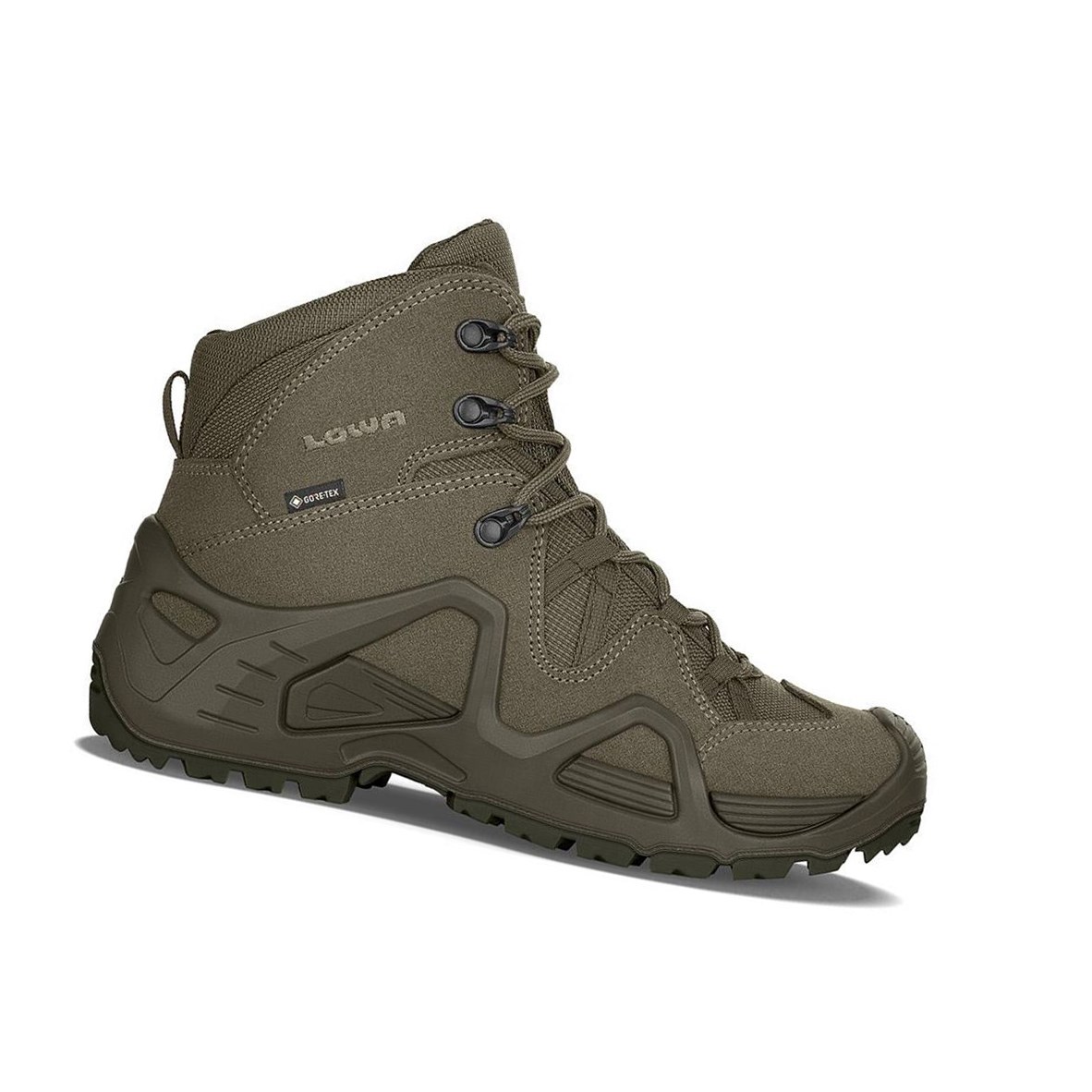 Botas Tácticas Lowa Zephyr GTX Mid TF WS Mujer Verde | 21089-ZRPG