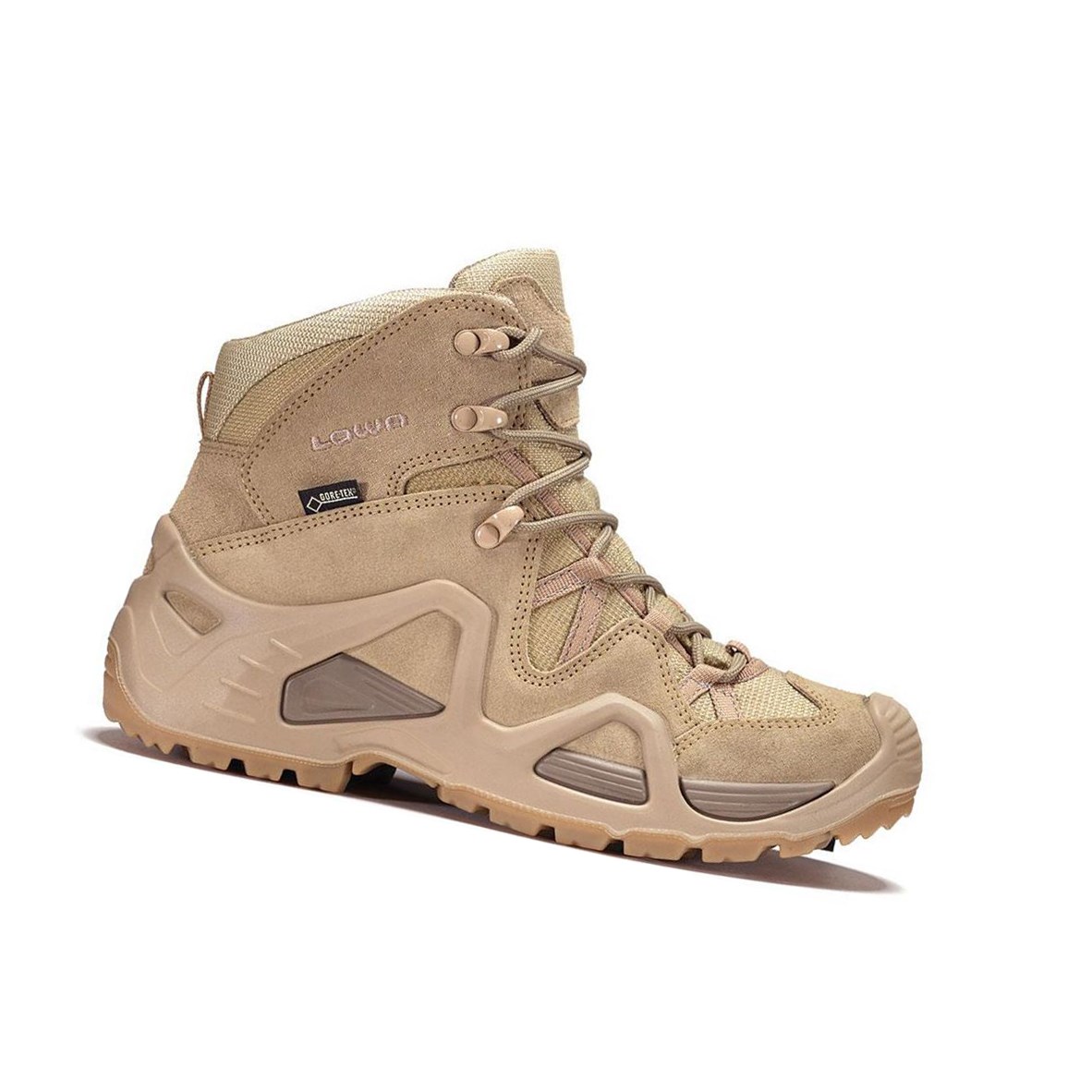 Botas Tácticas Lowa Zephyr GTX Mid TF WS Mujer Desert | 90123-CZSV