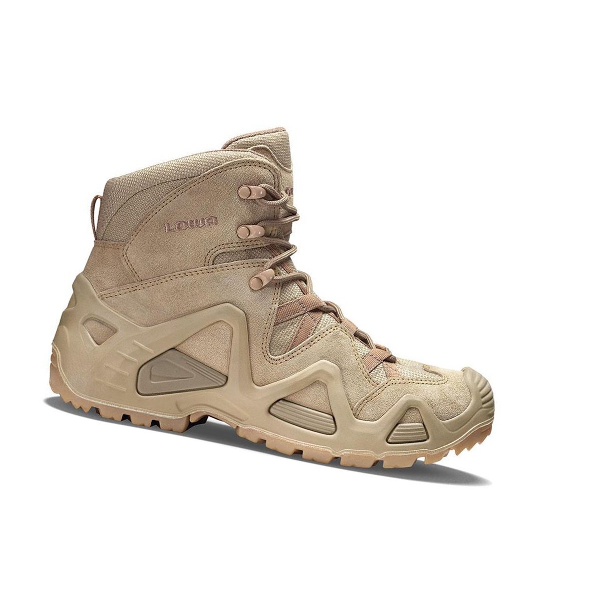 Botas Tácticas Lowa Zephyr Mid TF Hombre Desert | 73598-ICYN