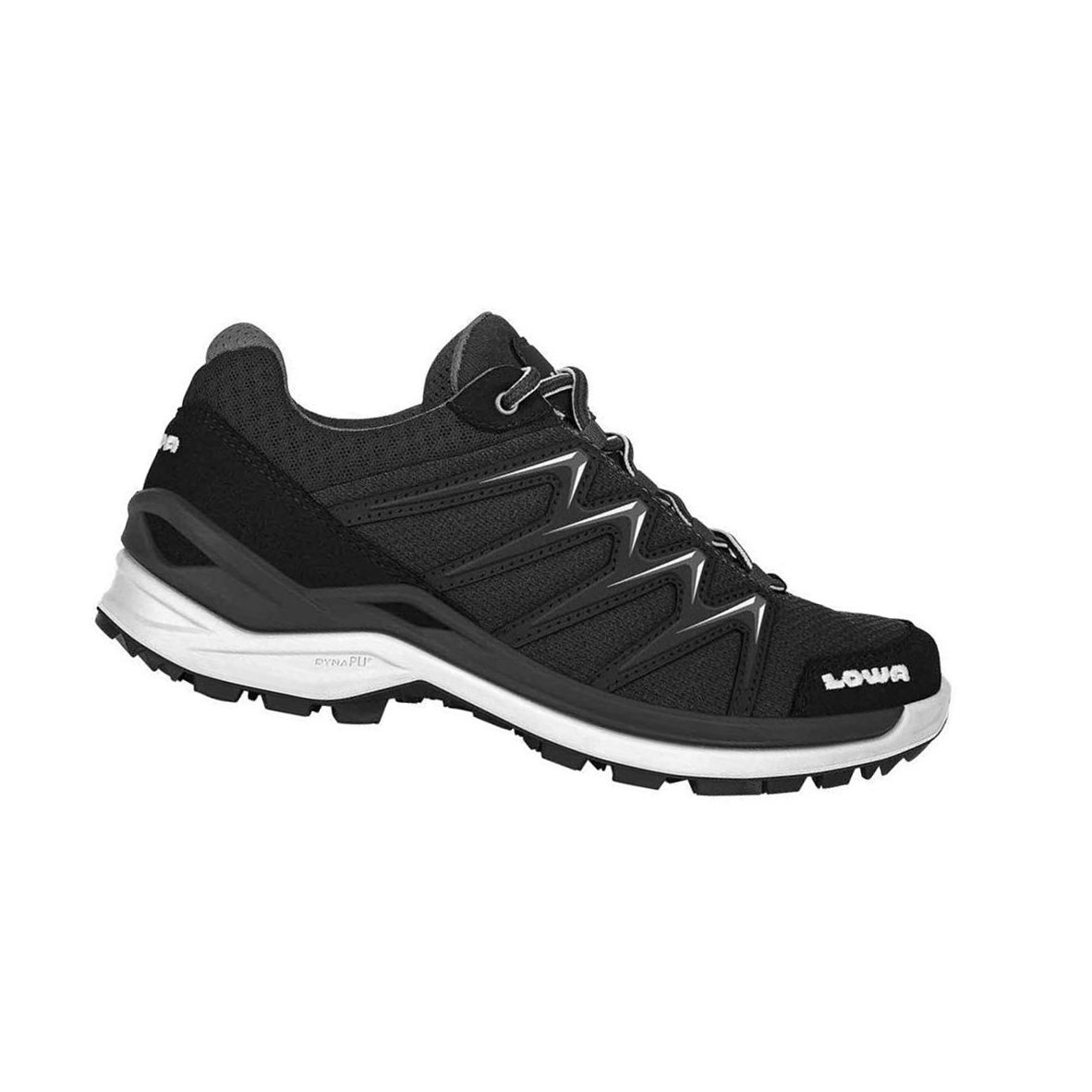 Zapatillas Para Caminar Lowa Innox Pro GTX LO WS Mujer Negras | 14807-BOTH