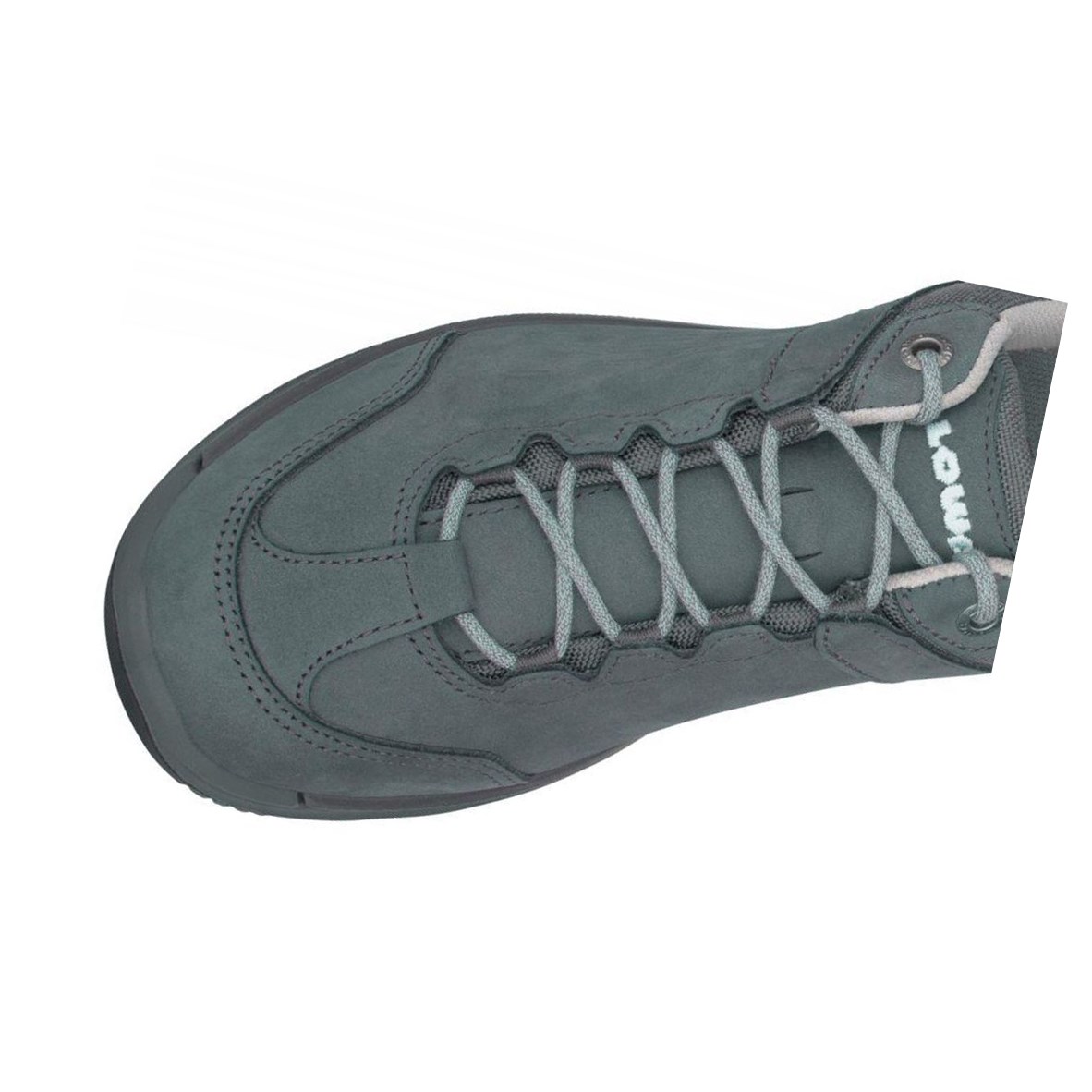 Zapatillas Para Caminar Lowa Locarno GTX LO WS Mujer Graphite / Jade | 49357-BSWA