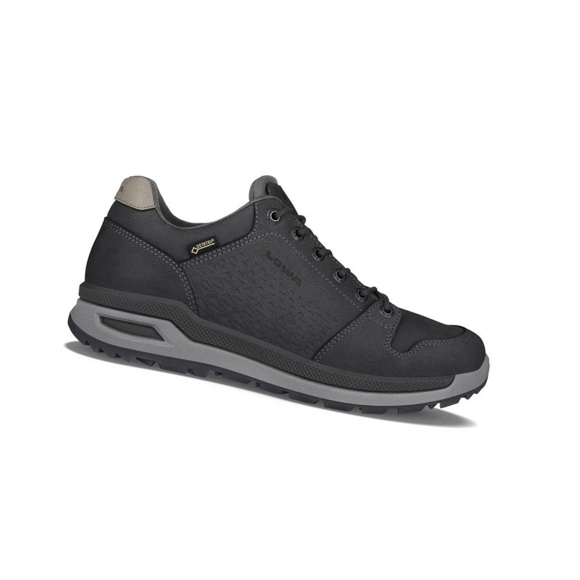 Zapatillas Para Caminar Lowa Locarno GTX LO Hombre Anthracite | 75381-YCAI