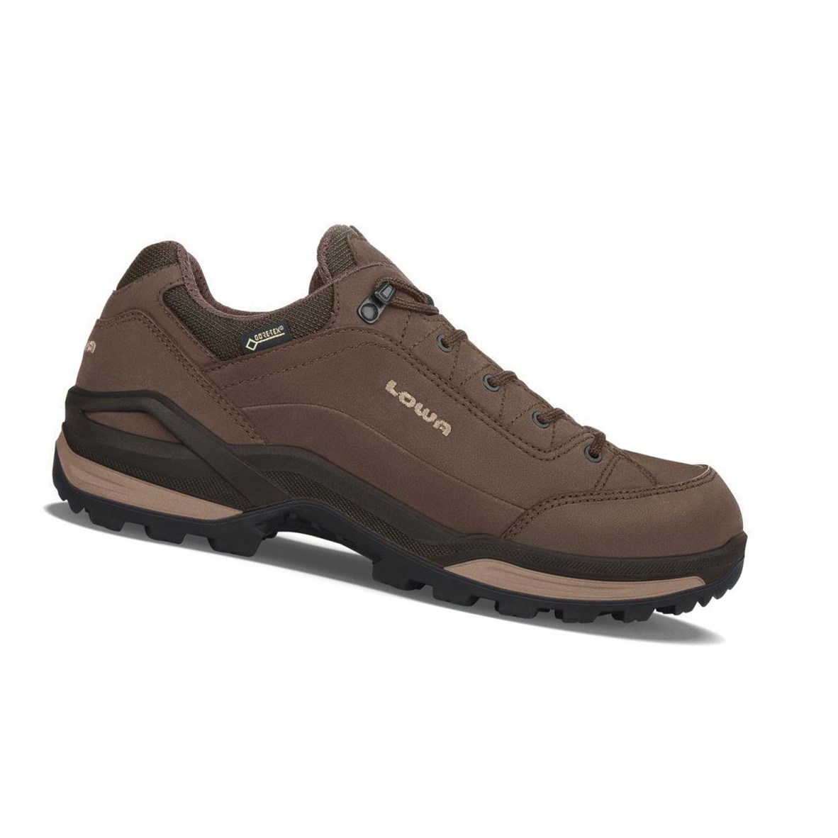 Zapatillas Para Caminar Lowa Renegade GTX LO W Hombre Beige | 31275-VDWN