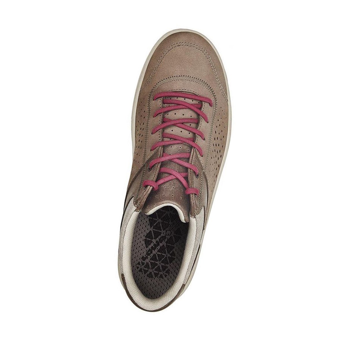 Zapatillas Para Caminar Lowa San Francisco GTX LO WS Mujer Taupe / Berry | 92485-YWPN