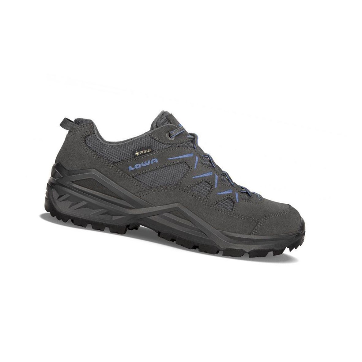 Zapatillas Para Caminar Lowa Sirkos Evo GTX LO Hombre Azules | 86521-AQEF