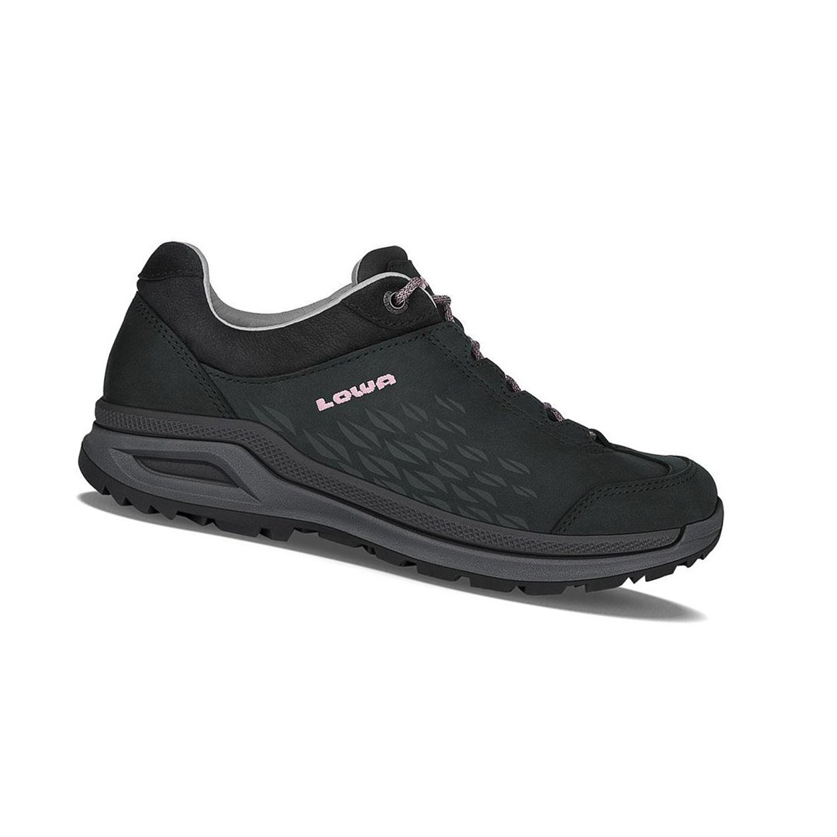 Zapatillas Para Caminar Lowa Strato Evo LL LO WS Mujer Negras | 86473-JOSN