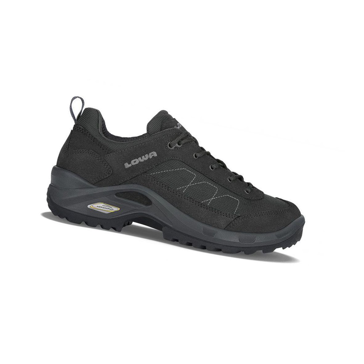 Zapatillas Para Caminar Lowa Taurus II GTX LO Hombre Negras | 13742-HBUV