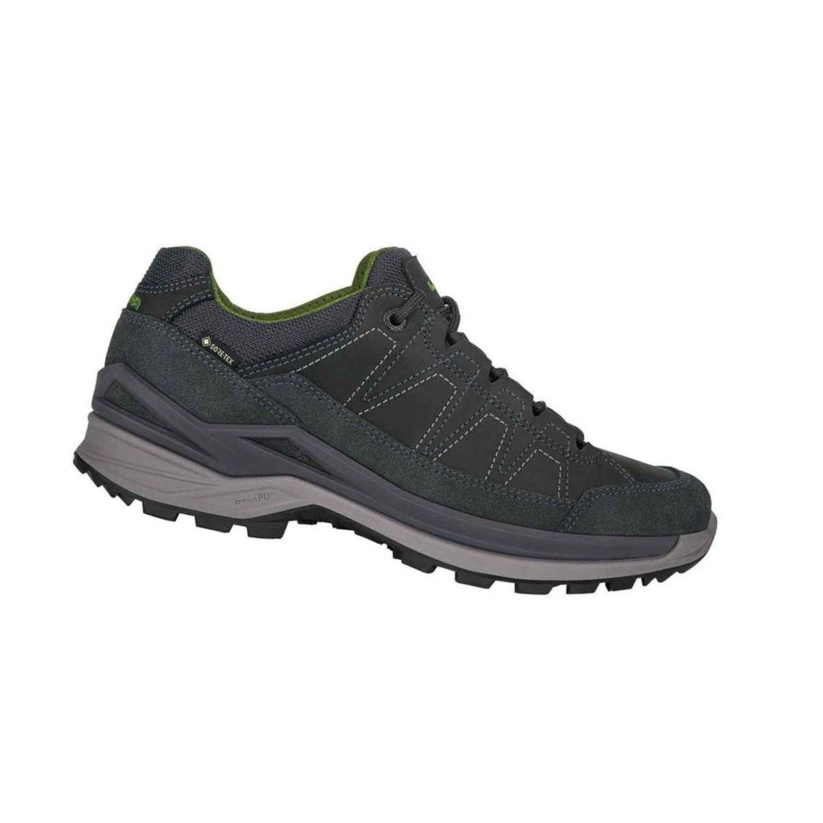 Zapatillas Para Caminar Lowa Toro Evo GTX LO Hombre Gris Oscuro Verde | 83079-ECSN