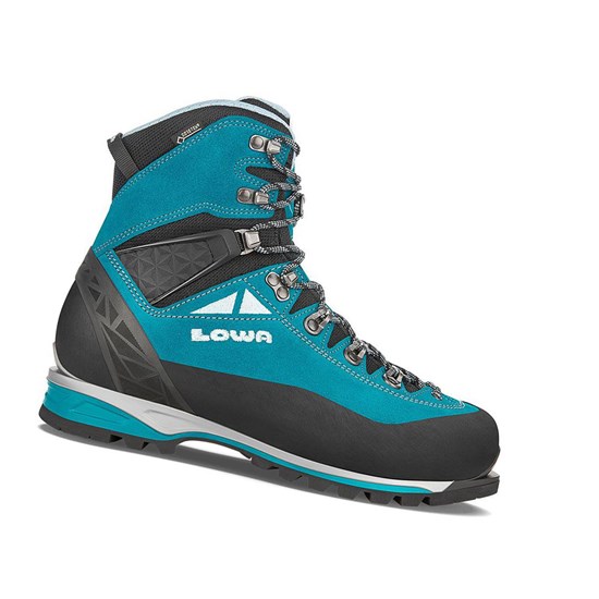 Botas Montaña Lowa Alpine Expert GTX WS Mujer Turquesa Azules | 60175-BPVT