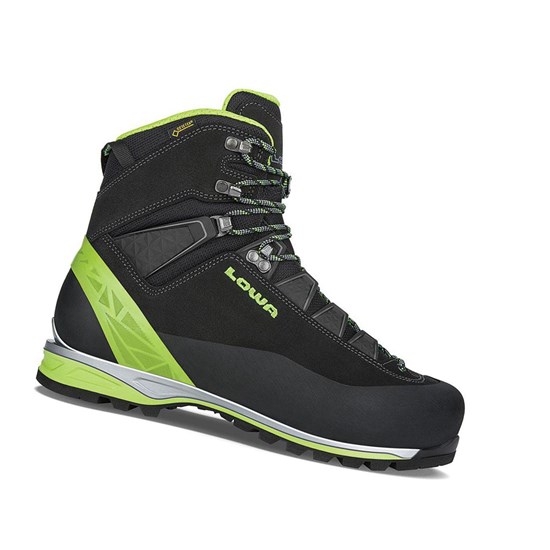 Botas Montaña Lowa Alpine Pro GTX LE Hombre Negras | 04932-ZHSM