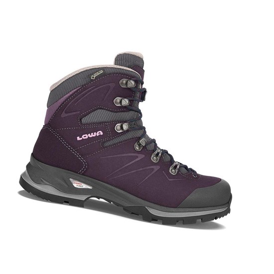 Botas Montaña Lowa Badia GTX WS Mujer Prune | 20715-UOVZ