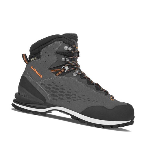 Botas Montaña Lowa Cadin GTX Mid Hombre Anthracite | 37845-LQDJ