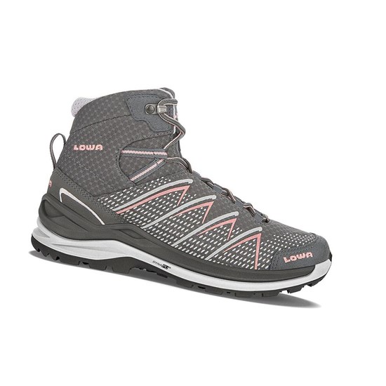 Botas Montaña Lowa Ferrox Pro GTX Mid WS Mujer Graphite / Salmon | 07532-MAST