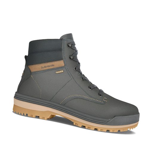 Botas Montaña Lowa Helsinki II GTX Mid Hombre Anthracite | 19683-KIQX