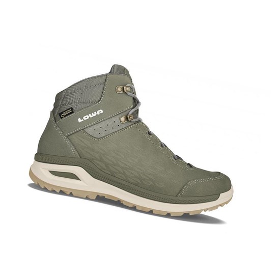 Botas Montaña Lowa Locarno GTX QC WS Mujer Reed / Offwhite | 09578-ZQTB