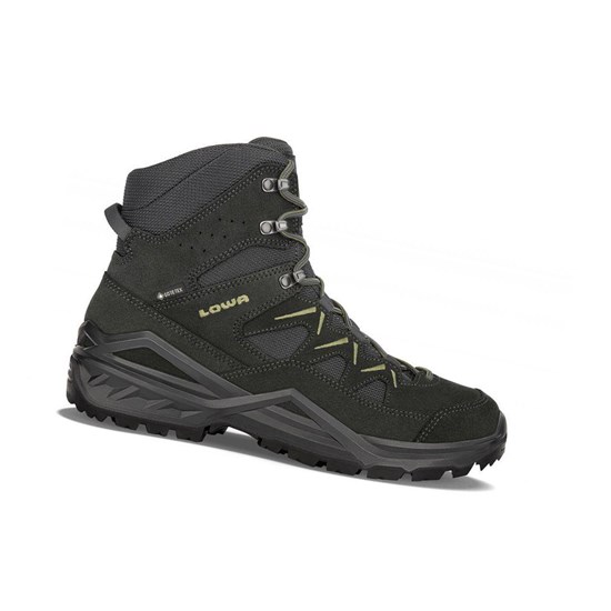 Botas Montaña Lowa Sirkos Evo GTX Mid Hombre Anthracite | 84027-SAYU