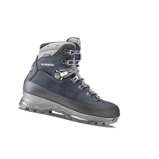 Botas Montaña Lowa Tibet GTX WS Mujer Azul Marino | 97381-BZFO