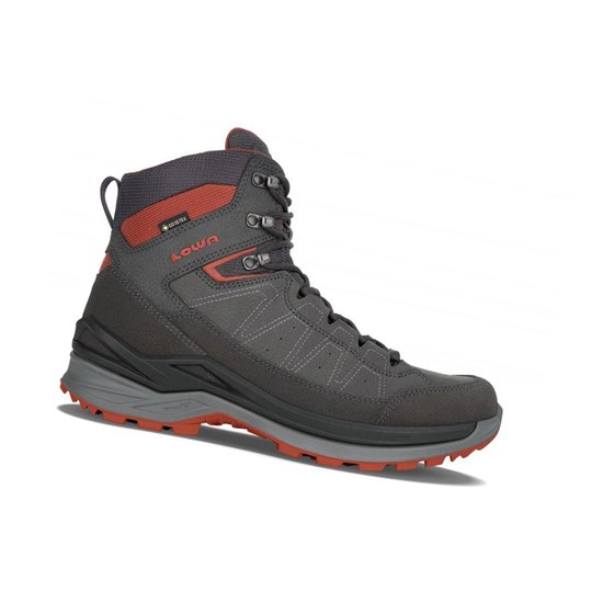 Botas Montaña Lowa Toro Evo GTX Mid Hombre Graphite / Rust | 12784-LWBF