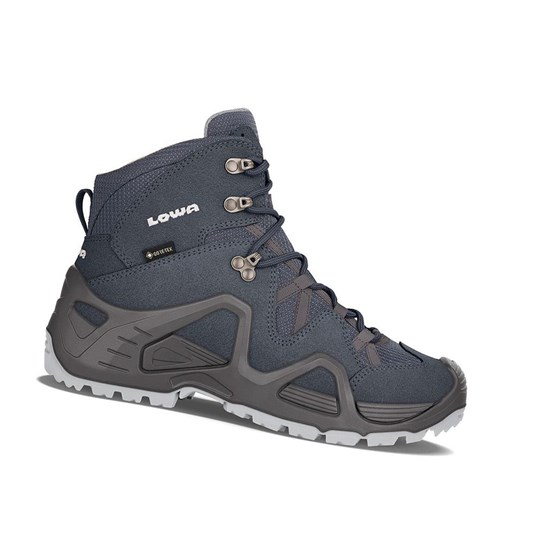 Botas Montaña Lowa Zephyr GTX Mid WS Mujer Azules | 13287-GPAZ