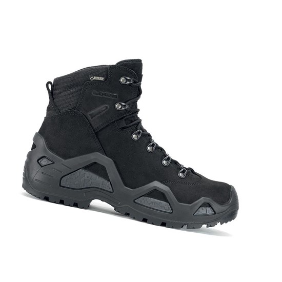 Botas Tácticas Lowa Z-6S GTX C Hombre Negras | 98234-QJSY