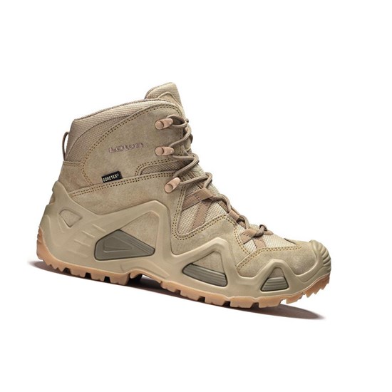 Botas Tácticas Lowa Zephyr GTX Mid TF Hombre Desert | 41250-CGRA