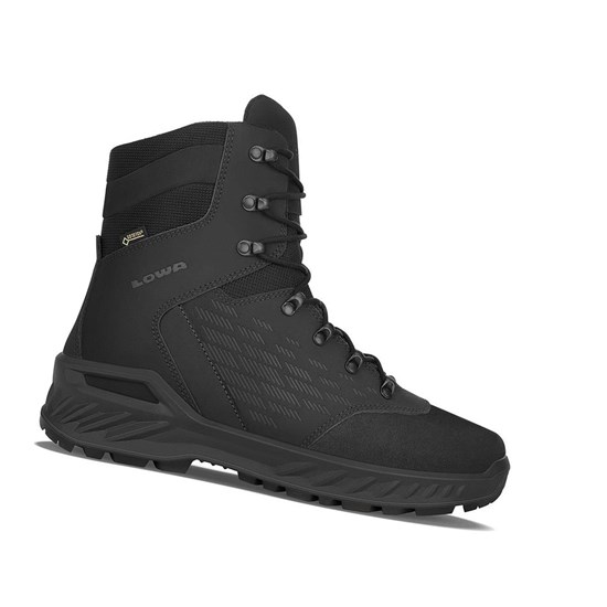 Botas de Invierno Lowa Nabucco Evo GTX Hombre Negras | 53794-OXMH