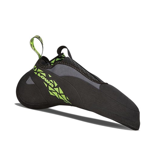 Pies De Gato Lowa Rocket Slip On Hombre Anthracite / Lime | 10257-NFGQ