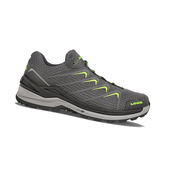 Zapatillas Para Caminar Lowa Ferrox Pro GTX LO Hombre Graphite / Lime | 27163-TEBQ