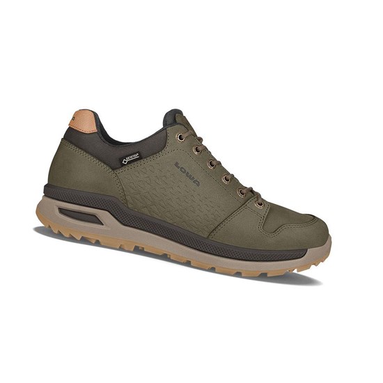 Zapatillas Para Caminar Lowa Locarno GTX LO Hombre Forest | 47932-RBTQ