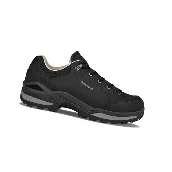 Zapatillas Para Caminar Lowa Renegade LL LO Hombre Negras | 17934-NXAD