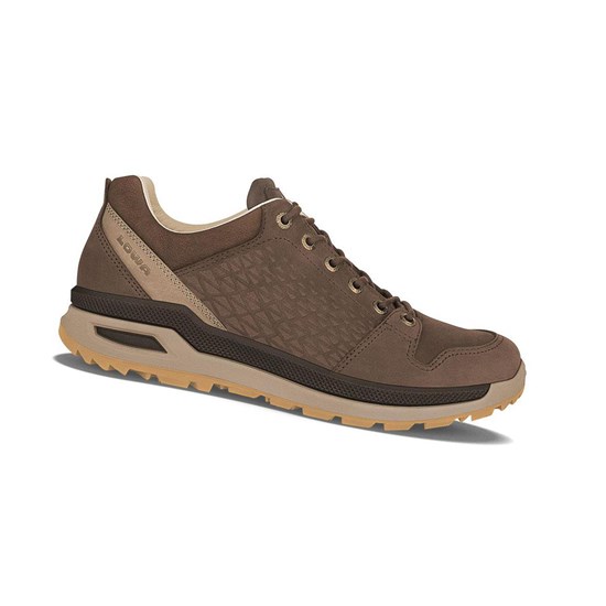 Zapatillas Para Caminar Lowa Strato Evo LL LO Hombre Espresso | 94365-DCZP