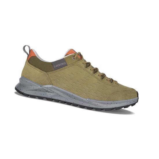 Zapatillas Para Caminar Lowa Valletta Hombre Moss | 34186-HNFV